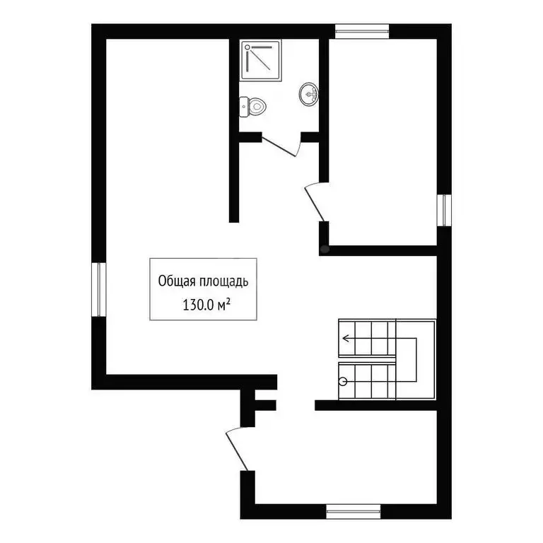 Дом в Новосибирск, 6-й Порт-Артурский переулок (130 м) - Фото 1