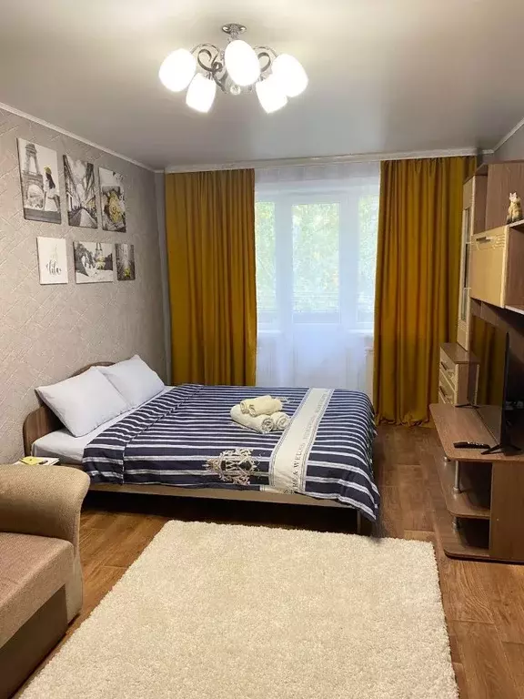 1-к кв. Кемеровская область, Междуреченск ул. Лазо, 38 (33.0 м) - Фото 0