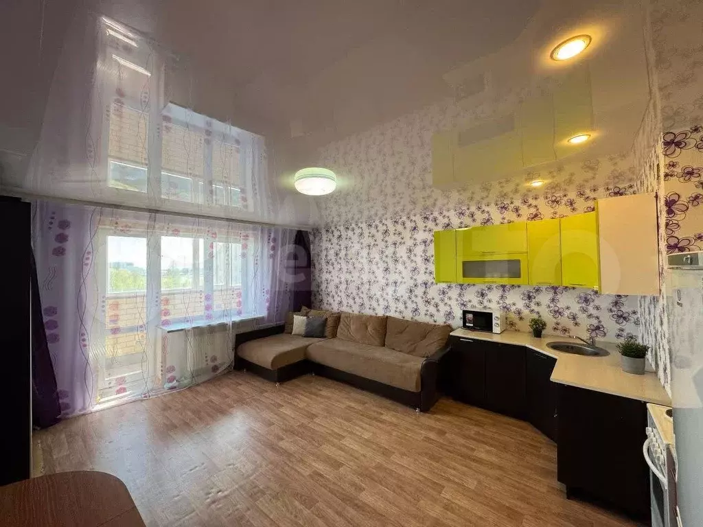 Квартира-студия, 36 м, 4/10 эт. - Фото 1