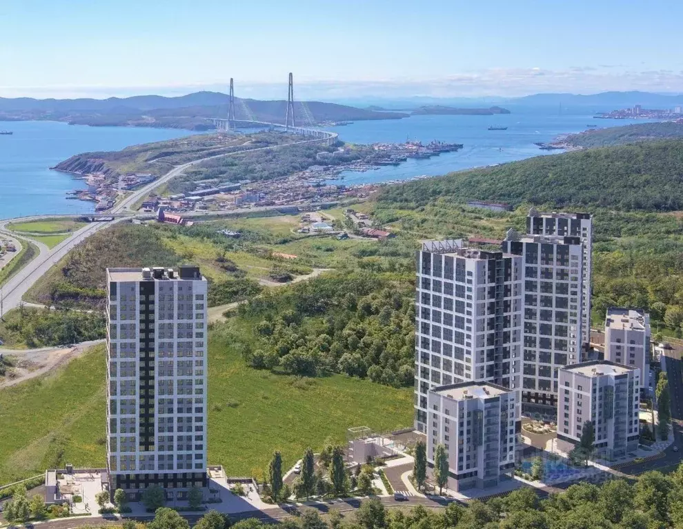 1-к кв. Приморский край, Владивосток ул. Архангельская, 6 (42.0 м) - Фото 1