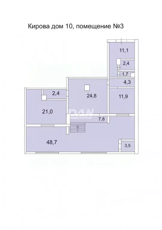 Торговая площадь в Челябинская область, Копейск ул. Кирова, 10 (140 м) - Фото 2