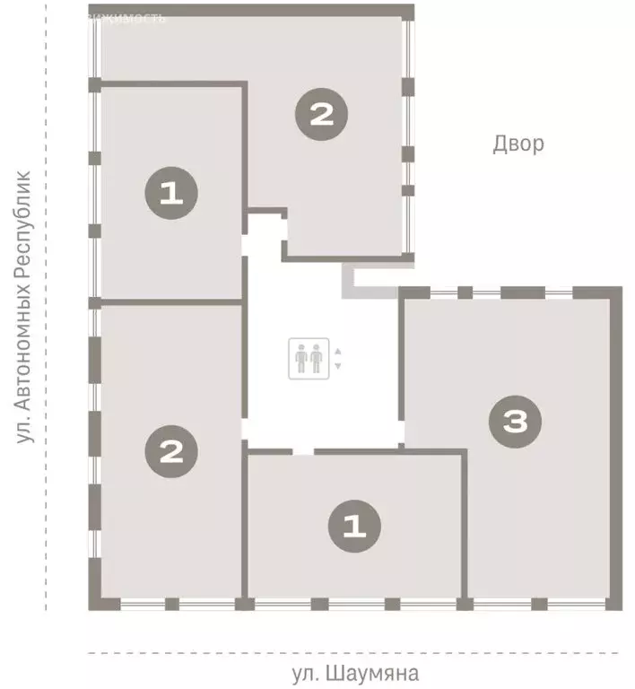 3-комнатная квартира: Екатеринбург, улица Шаумяна, 28 (203.6 м) - Фото 2