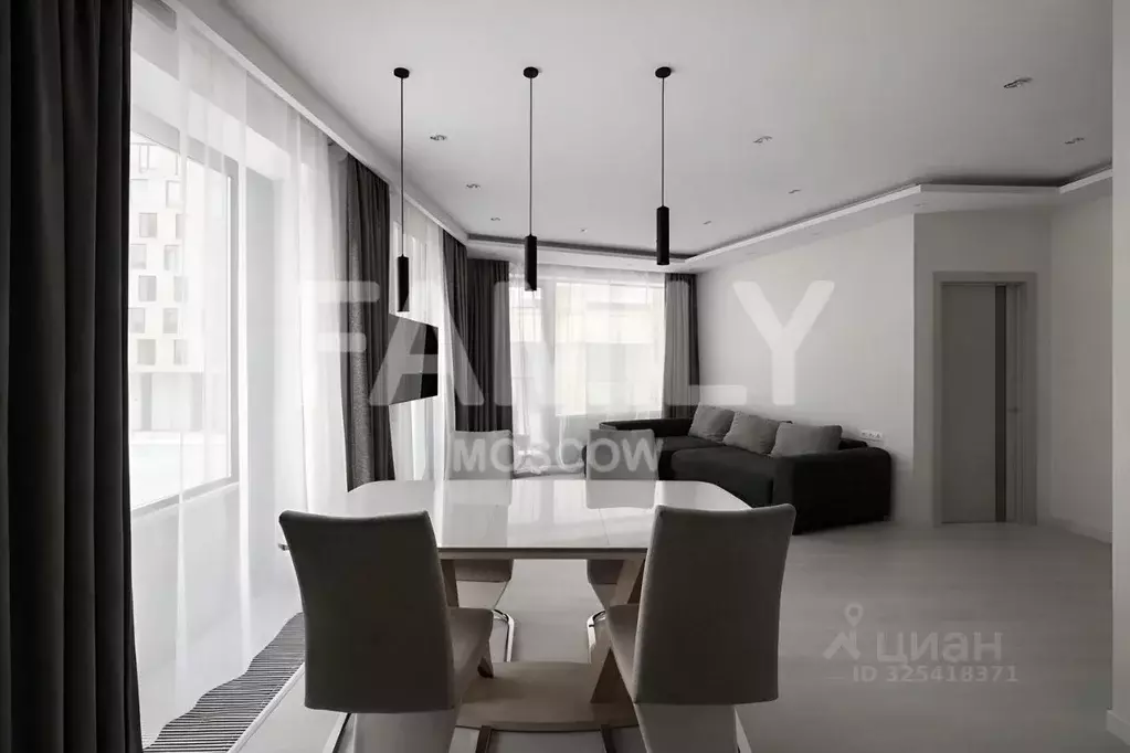 3-к кв. Москва Ленинградский просп., 36с38 (75.0 м) - Фото 2