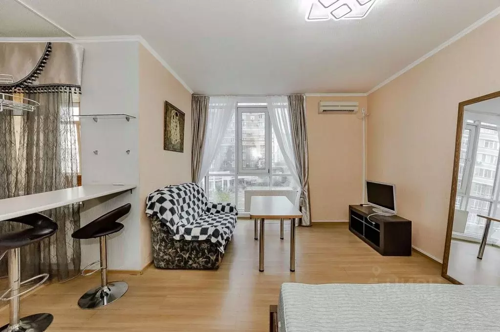1-к кв. Краснодарский край, Краснодар ул. Архитектора Ишунина, 6 (45.0 ... - Фото 2