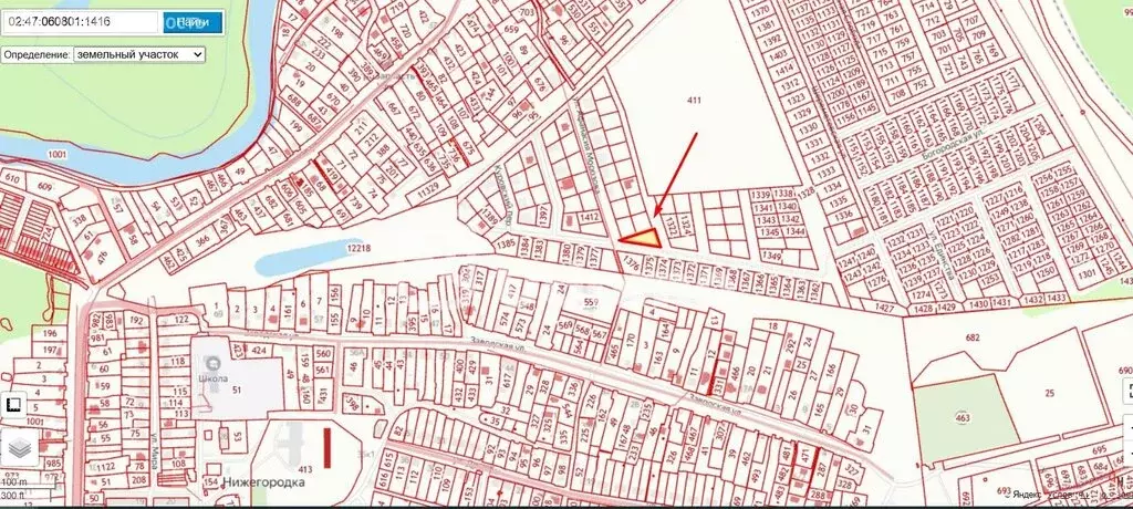 Участок в Уфимский район, Зубовский сельсовет, село Нижегородка (8 м) - Фото 0