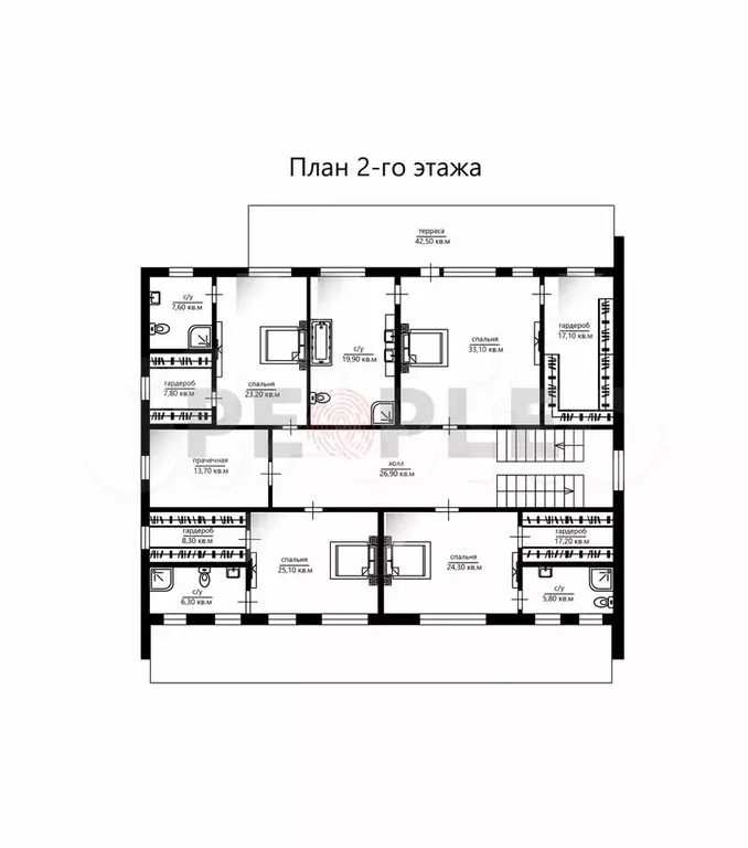 Дом 700 м на участке 16,5 сот. - Фото 1