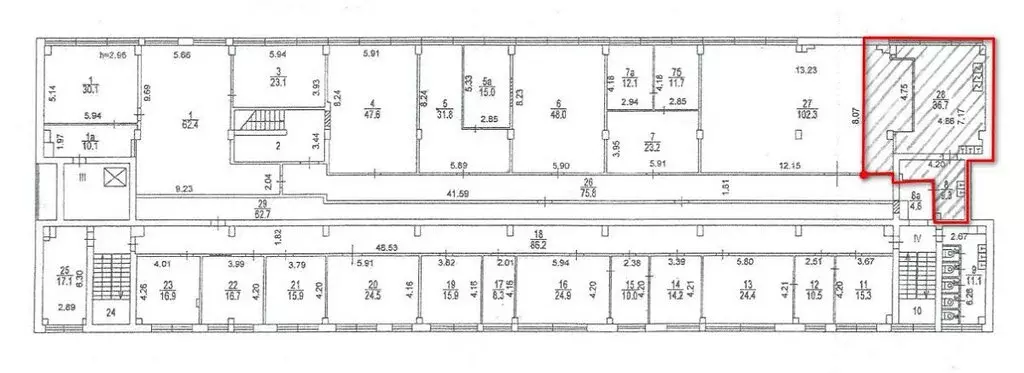 Офис (69 м) - Фото 2