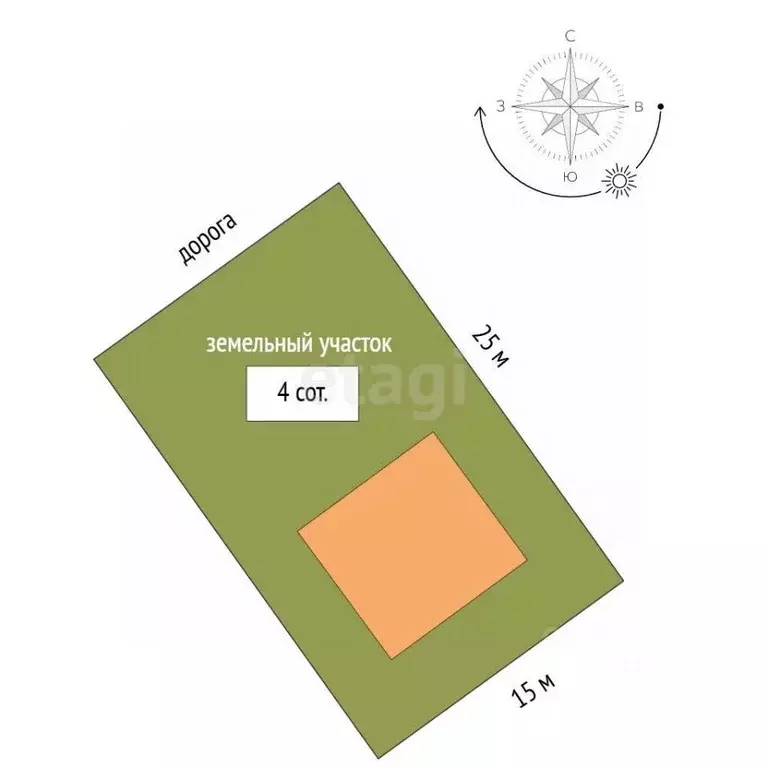 Дом в Севастополь СНТ Фрегат ТСН, 13 (70 м) - Фото 2
