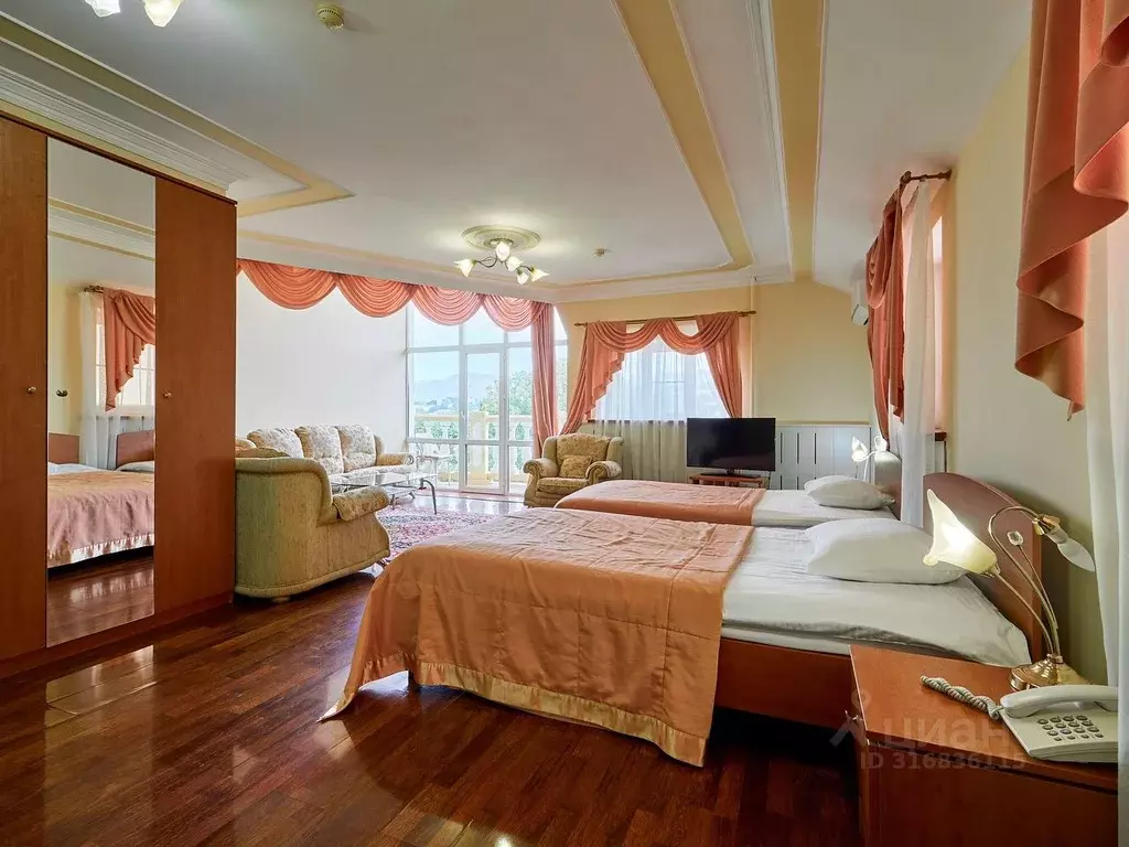 Комната Ставропольский край, Кисловодск ул. Чкалова, 61А (29.0 м) - Фото 1