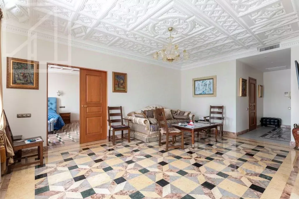 3-к кв. Москва 1-й Смоленский пер., 17 (185.0 м) - Фото 2