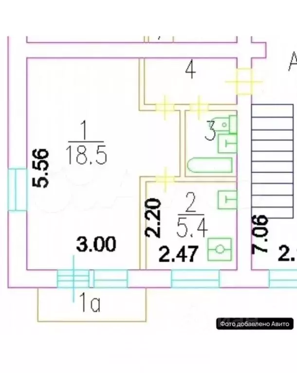 1-к кв. Москва Краснодонская ул., 25 (30.7 м) - Фото 2
