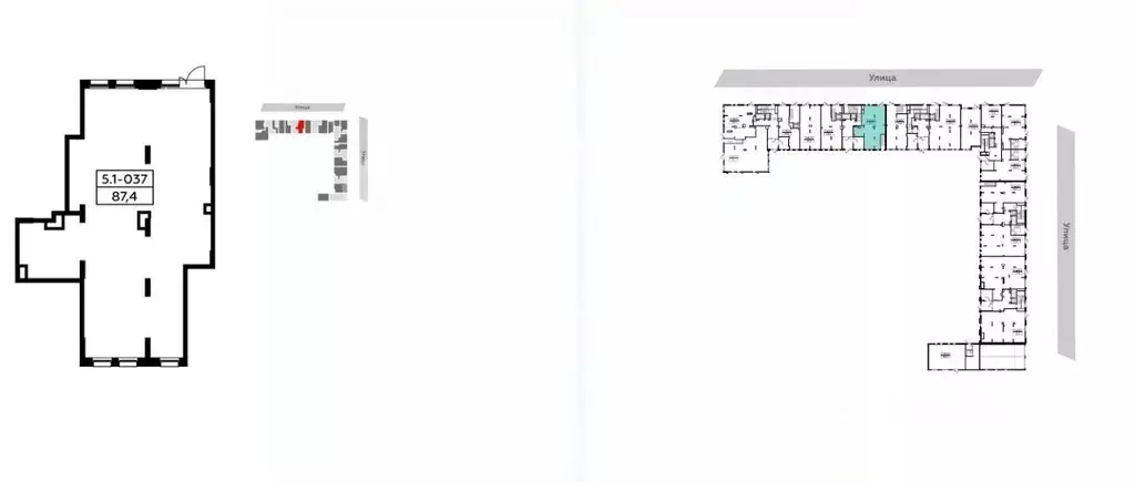 Торговая площадь в Москва просп. Прокшинский, 5 (90 м) - Фото 2