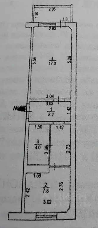 1-к кв. Кировская область, Киров ул. Чистопрудненская, 1к2 (37.0 м) - Фото 2
