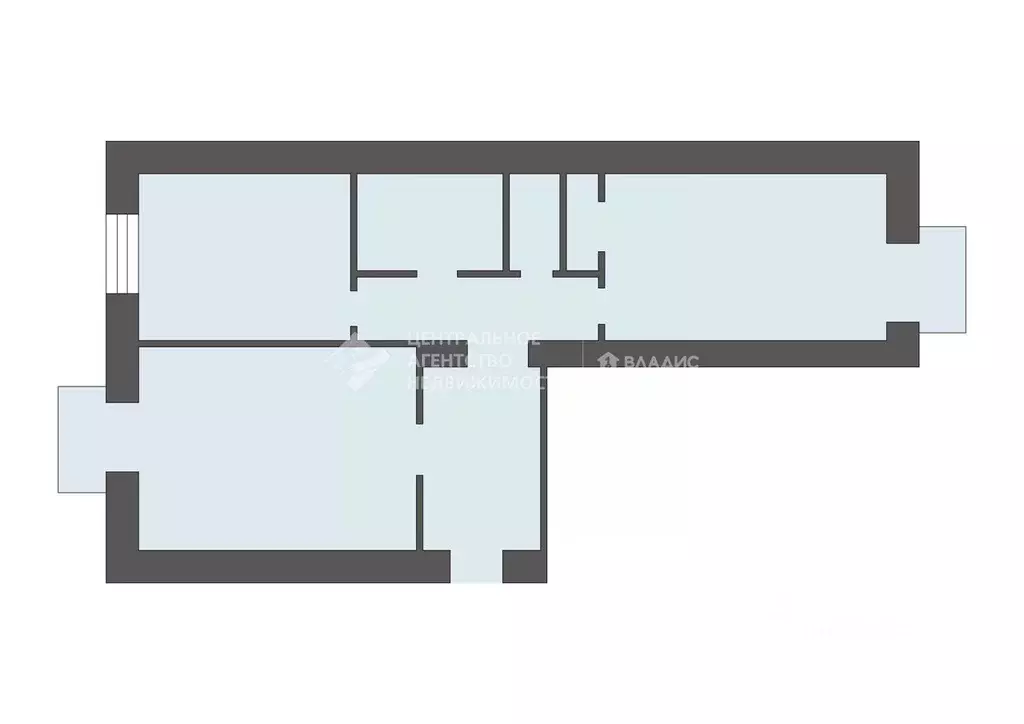 2-к кв. Рязанская область, Рязань Медицинская ул., 16 (56.0 м) - Фото 2