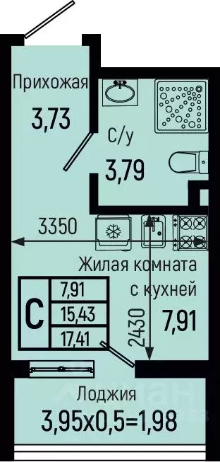 Студия Краснодарский край, Туапсинский муниципальный округ, с. Небуг ... - Фото 0