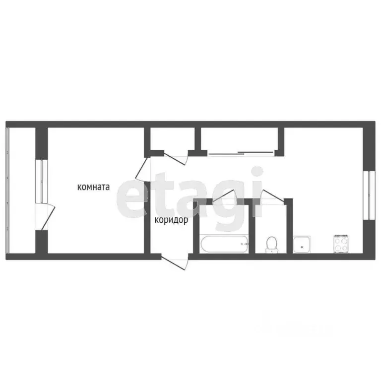 1-к кв. Ярославская область, Ярославль ул. Сахарова, 15 (37.7 м) - Фото 2