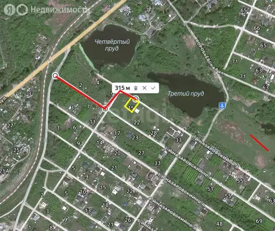 Участок в Саратов, 1-й Назаровский проезд, 17 (6 м) - Фото 1