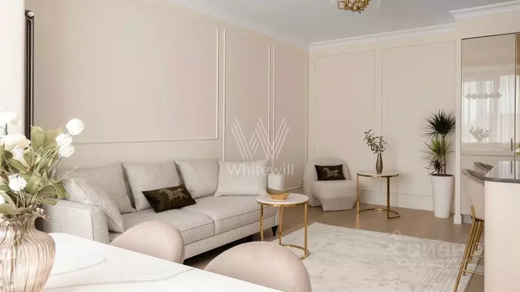 3-к кв. Москва Мосфильмовская ул., 88к2с5 (76.0 м) - Фото 2
