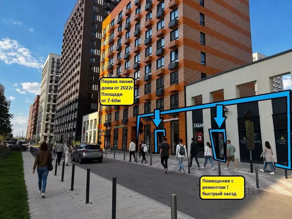 Помещение свободного назначения в Москва Варшавское ш., 282к3 (29 м) - Фото 1