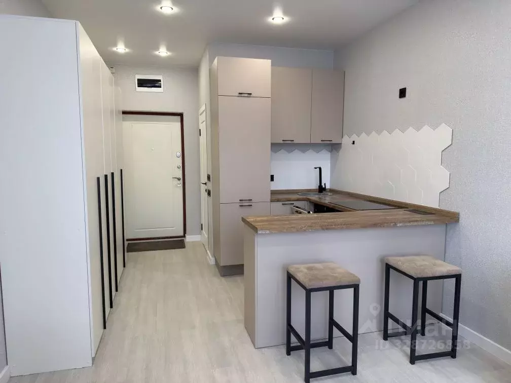 Студия Москва Бартеневская ул., 18к2 (28.0 м) - Фото 1