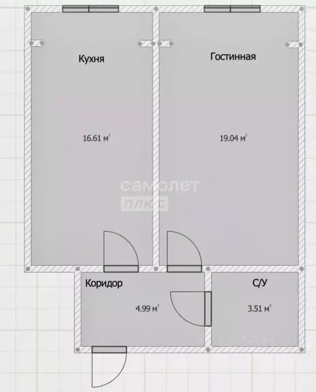 1-к кв. Дагестан, Дербент ул. Сальмана, 34 (44.0 м) - Фото 2