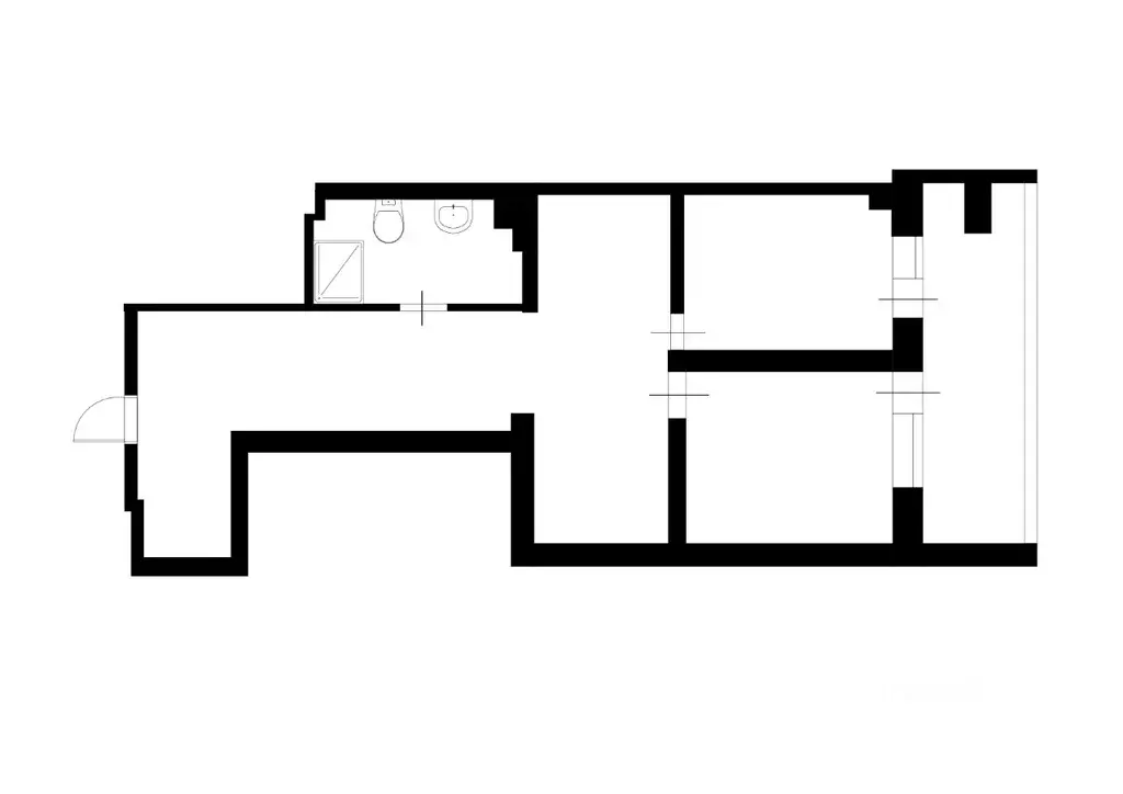 3-к кв. Краснодарский край, Сочи Центральный мкр, ул. Первомайская, 21 ... - Фото 2