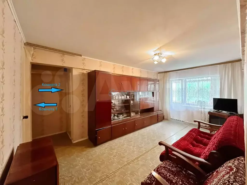 3-к. квартира, 58,6 м, 3/5 эт. - Фото 1