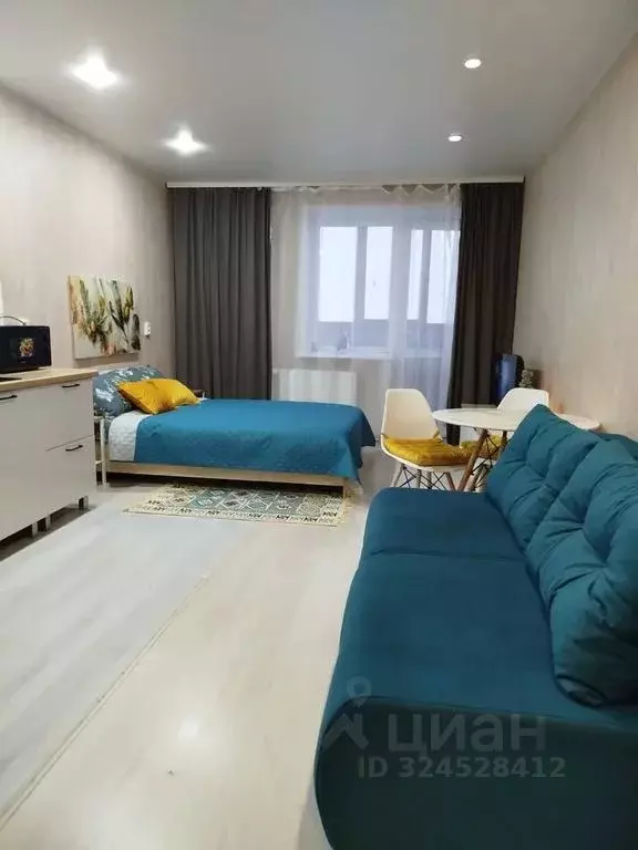 Студия Пермский край, Пермь ул. Карбышева, 47Б (25.0 м) - Фото 1