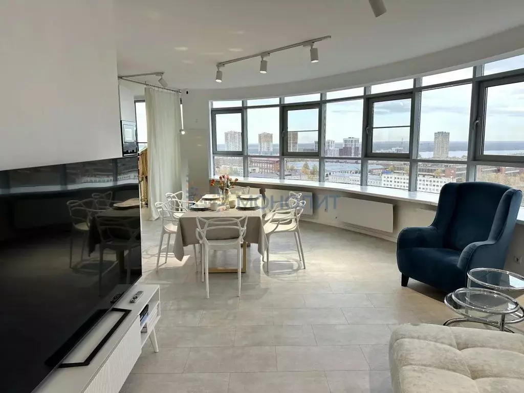 3-к кв. Чувашия, Чебоксары ул. Калинина, 93 (82.6 м) - Фото 2