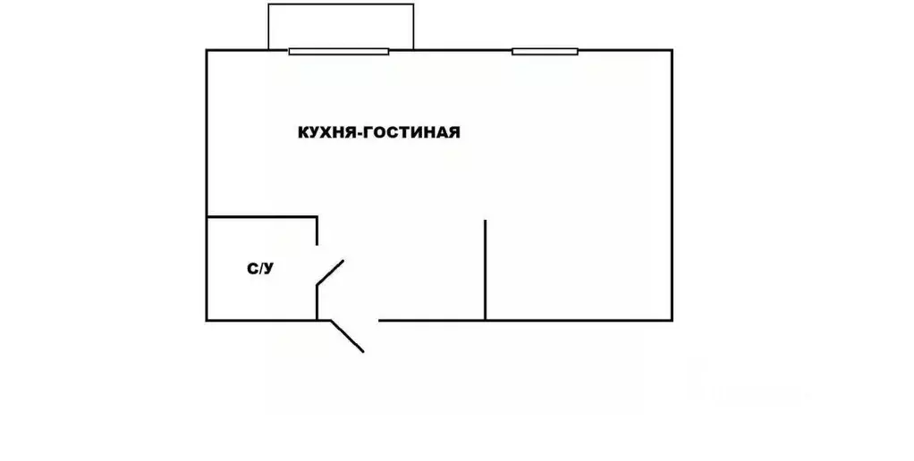 1-к кв. Тульская область, Тула городской округ, д. Харино ул. ... - Фото 2