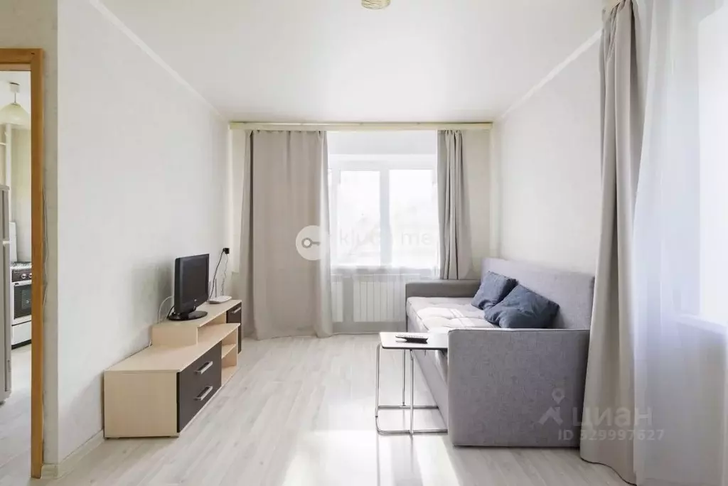1-к кв. Татарстан, Казань ул. Академика Кирпичникова, 19 (30.9 м) - Фото 1