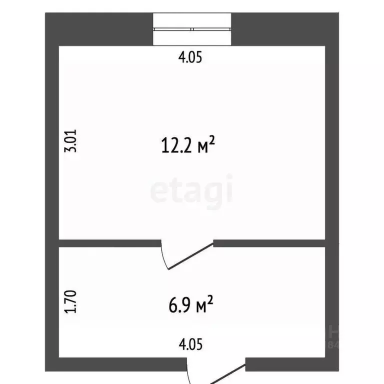 1-к кв. Саратовская область, Балашов Депутатская ул., 27 (19.1 м) - Фото 2