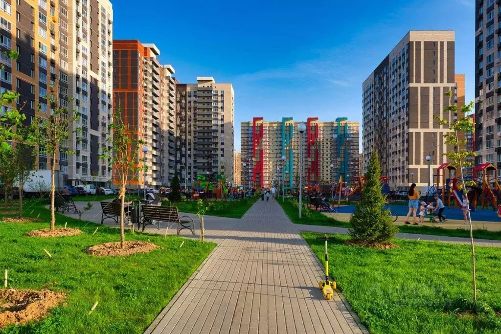 1-к кв. Московская область, Ленинский городской округ, Мисайлово пгт, ... - Фото 2