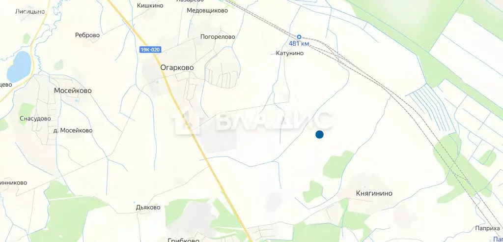 Участок в Вологодский муниципальный округ, деревня Крылово (507 м) - Фото 0