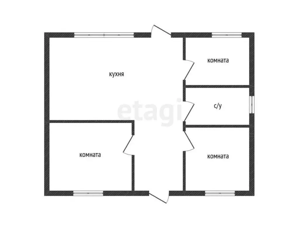 Дом в станица Старовеличковская, Восточная улица, 20 (88.4 м) - Фото 1