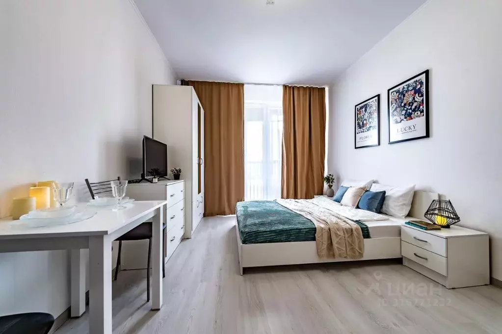 1-к кв. Санкт-Петербург ул. Верхне-Каменская, 11к1 (25.0 м) - Фото 0