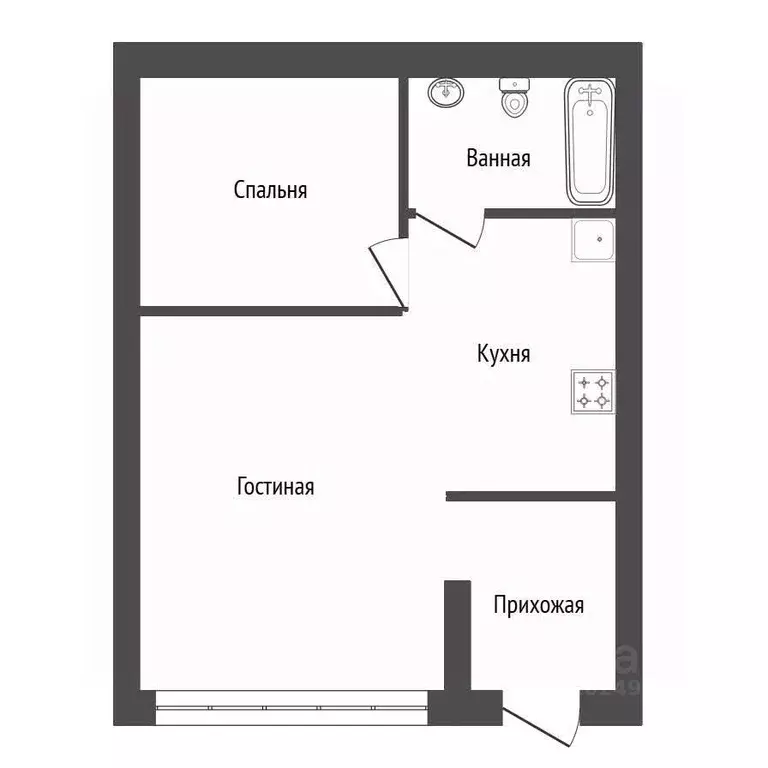 1-к кв. Башкортостан, Уфа ул. Ленина, 75 (117.5 м) - Фото 2