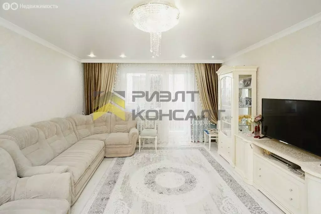 3-комнатная квартира: Омск, улица Крупской, 23к1 (76.9 м) - Фото 0