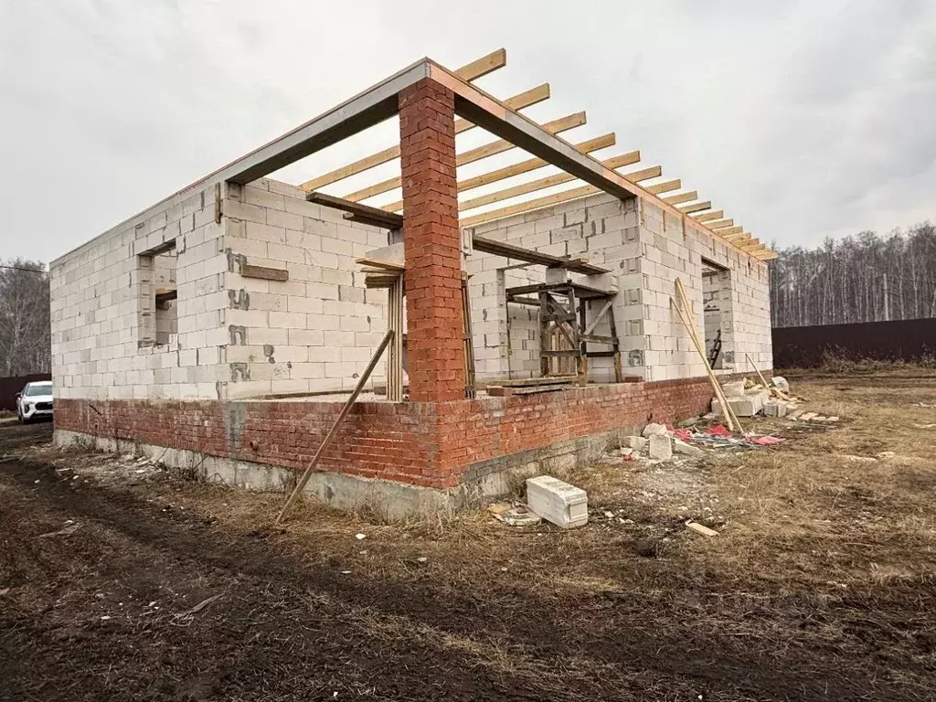 Коттедж в Челябинская область, Сосновский муниципальный округ, пос. ... - Фото 1