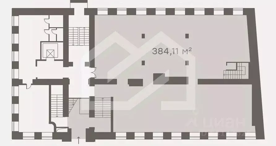 Помещение свободного назначения в Москва Смоленский бул., 4 (384 м) - Фото 2