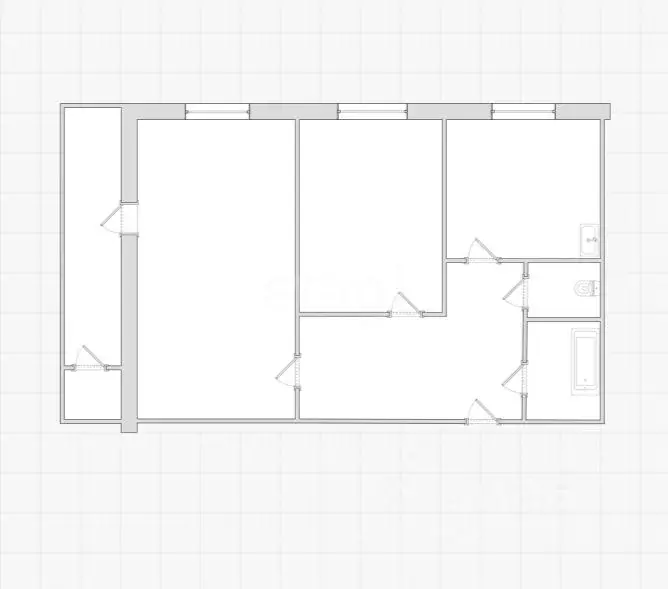 2-к кв. Еврейская автономная область, Смидовичский район, пос. ... - Фото 2