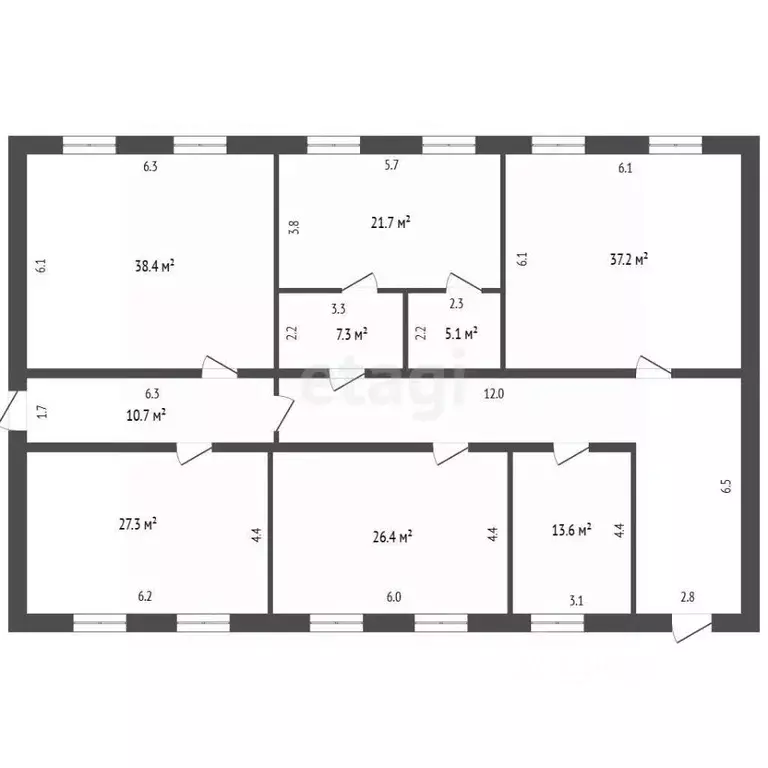 Офис в Мордовия, Темников ул. Ленина, 49 (223 м) - Фото 2