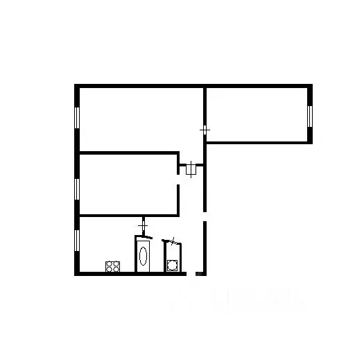 3-к кв. Кемеровская область, Осинники ул. Ефимова, 34 (62.7 м) - Фото 1