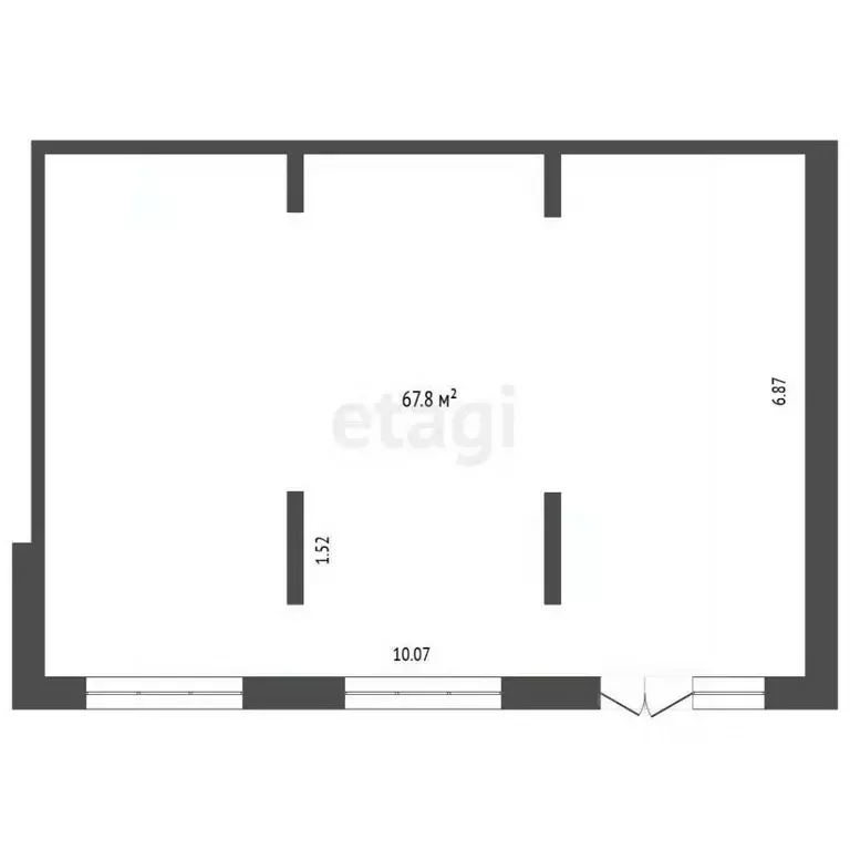 Помещение свободного назначения в Тюменская область, Тюмень Причальная ... - Фото 2