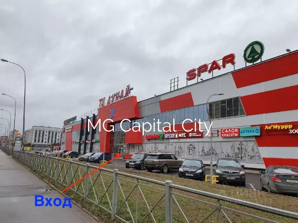 Торговая площадь в Санкт-Петербург Дунайский просп., 27к1 (50 м) - Фото 1