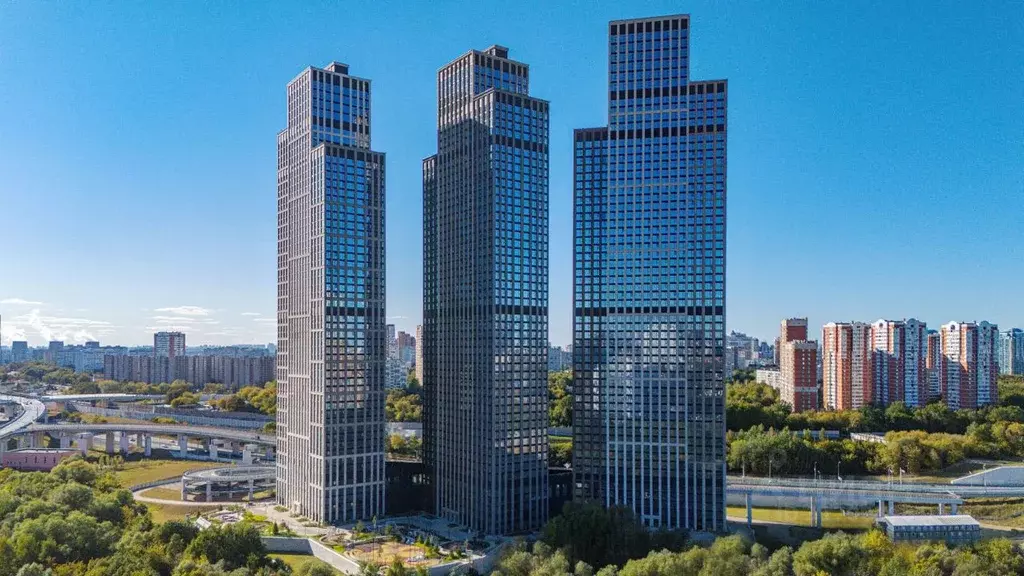 3-к кв. Москва Вилл Тауэрс жилой комплекс (76.3 м) - Фото 1