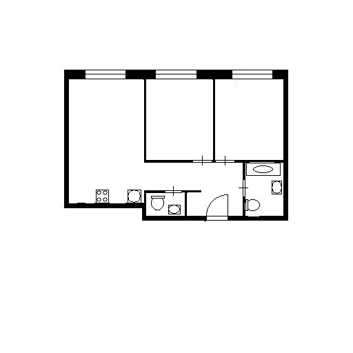 2-к кв. Московская область, Мытищи ул. Мира, 37 (60.0 м) - Фото 2