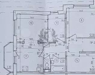 2-к. квартира, 63 м, 5/9 эт. - Фото 1