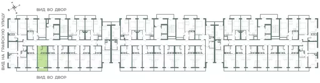 Квартира-студия: Мурино, Графская улица, 6к1 (20 м) - Фото 1