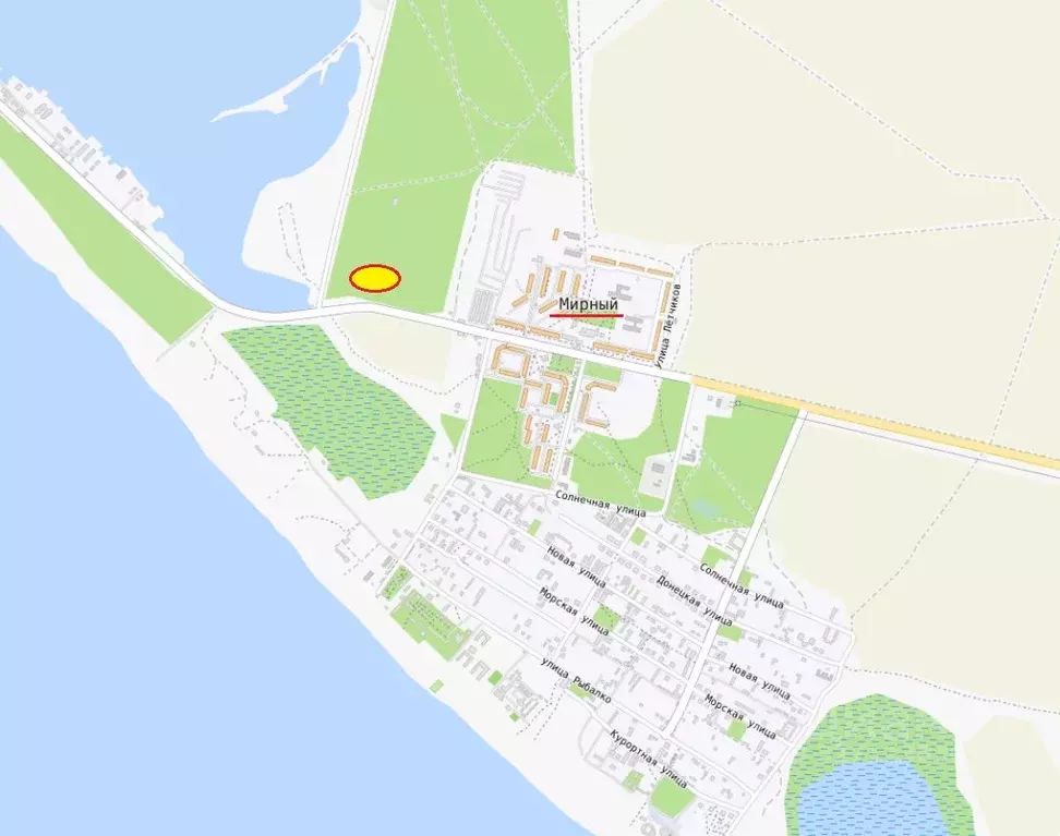 Участок в Крым, Сакский район, Штормовское с/пос, Садовник-2007 СНТ  ... - Фото 1